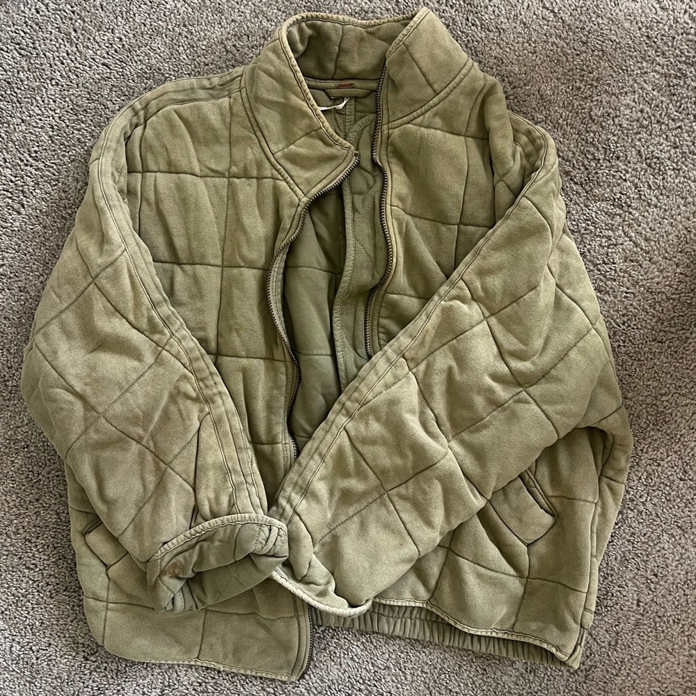 Free People Dolman quilted jacket